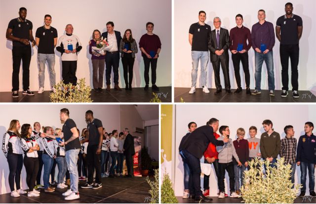 C&eacute;r&eacute;monie des sportifs m&eacute;ritants